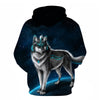 Wolf hoodies Men's hoodie autumn Winter hip hop hoody Tops Casual Brand 3D wolf head Hoodie Sweatshirt S-6XL | Vimost Shop.