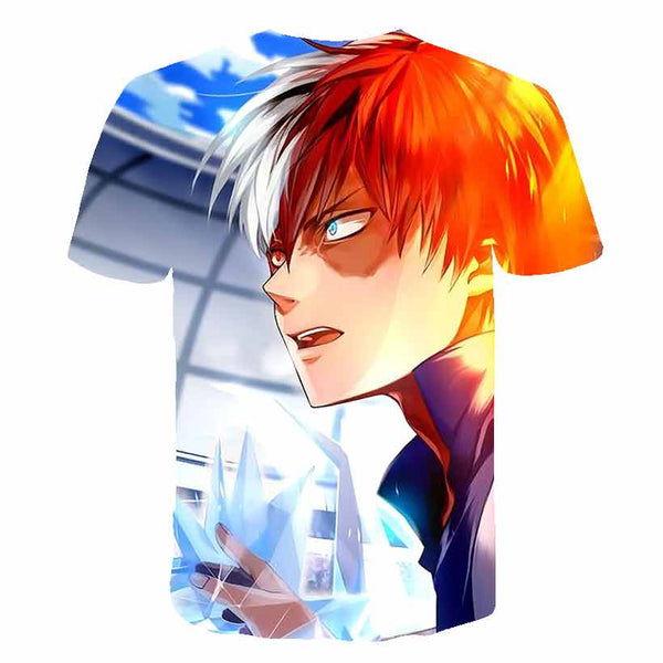 My Hero Academia T Shirt New Men Women 3D Print Anime Boku no Hero Academia Tsuyu Unisex Short Sleeve Top Boys Street Pullover | Vimost Shop.