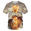 Snow Tiger T Shirt Men Animal Tshirt Sex Funny T Shirts Slim 3d Print T-shirt Hip Hop Tee Cool Mens Clothing New Summer Top | Vimost Shop.