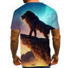 Snow Tiger T Shirt Men Animal Tshirt Sex Funny T Shirts Slim 3d Print T-shirt Hip Hop Tee Cool Mens Clothing New Summer Top | Vimost Shop.