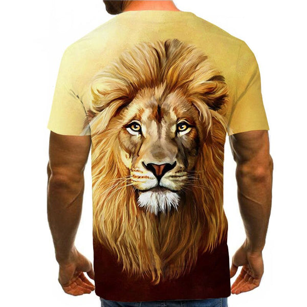 Snow Tiger T Shirt Men Animal Tshirt Sex Funny T Shirts Slim 3d Print T-shirt Hip Hop Tee Cool Mens Clothing New Summer Top | Vimost Shop.