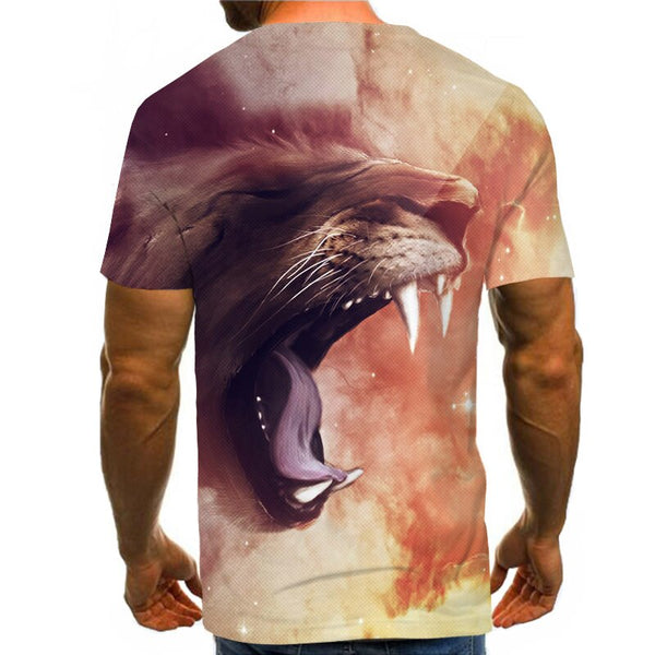 Snow Tiger T Shirt Men Animal Tshirt Sex Funny T Shirts Slim 3d Print T-shirt Hip Hop Tee Cool Mens Clothing New Summer Top | Vimost Shop.