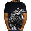 Snow Tiger T Shirt Men Animal Tshirt Sex Funny T Shirts Slim 3d Print T-shirt Hip Hop Tee Cool Mens Clothing New Summer Top | Vimost Shop.