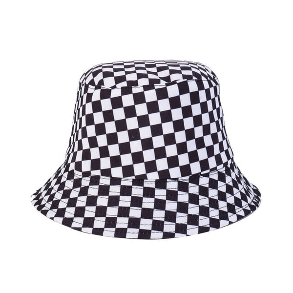 Original Print Women Bucket Hat Reversible Fisherman Hat Men Hip Hop Cap Outdoor Travel Panama Hat | Vimost Shop.
