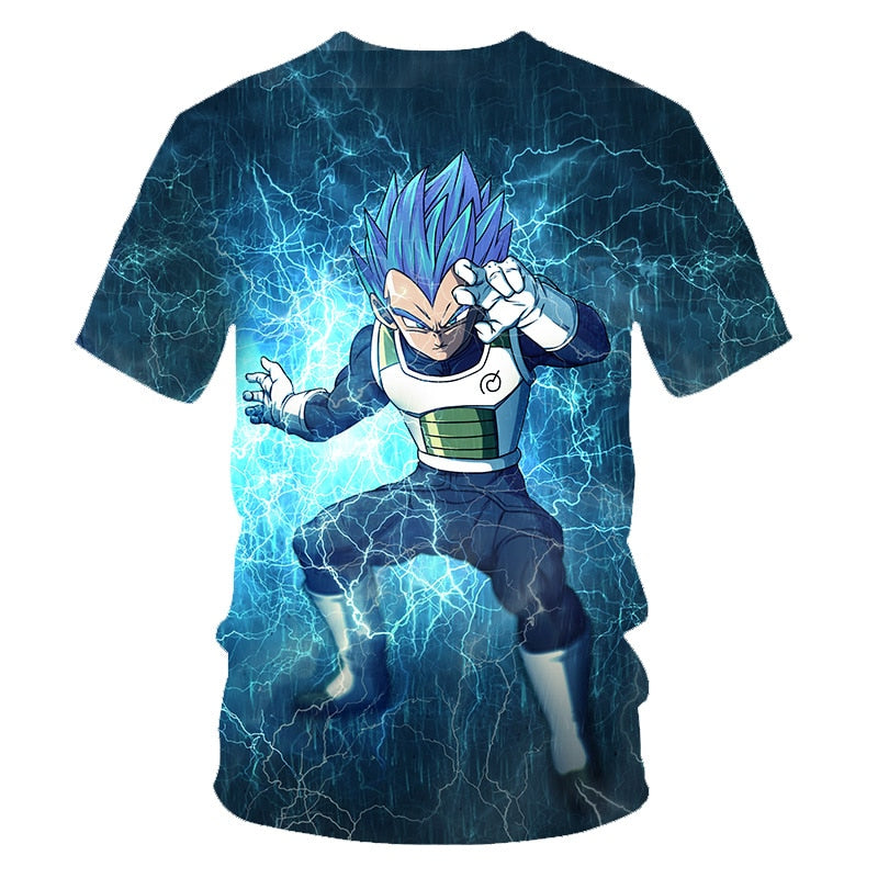 New Arrival Cool Goku Dragon Ball Z 3d T Shirt Summer Fashionable Short Sleeve Tee Tops Men Anime DBZ Harajuku T-Shirts Kid | Vimost Shop.