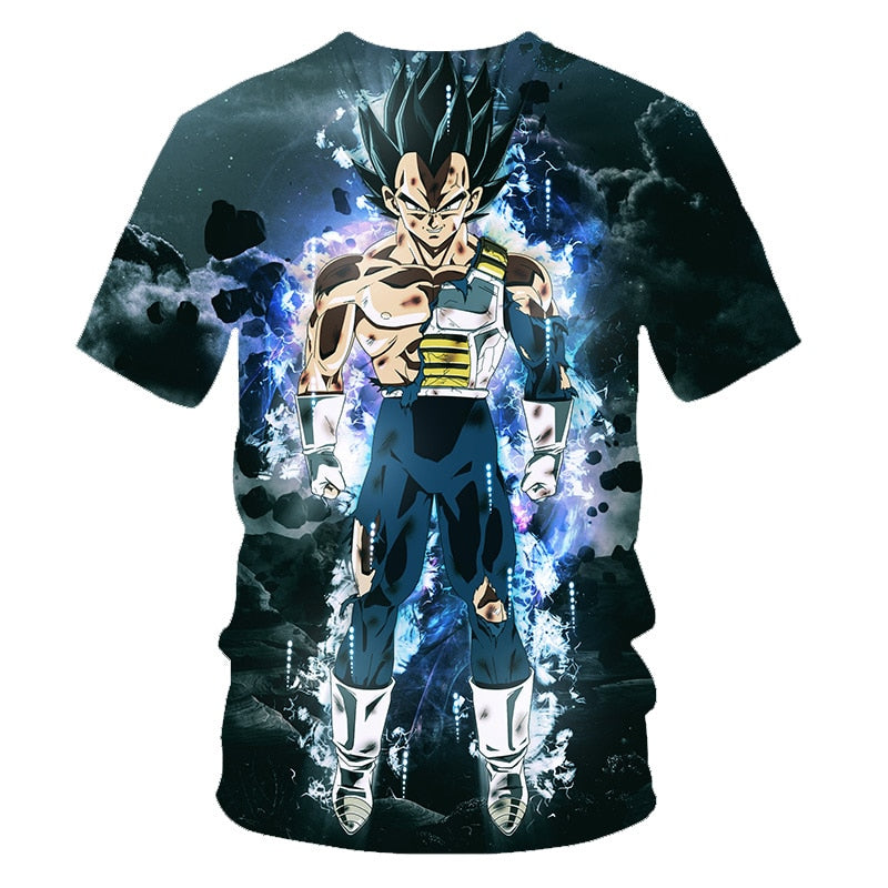 New Arrival Cool Goku Dragon Ball Z 3d T Shirt Summer Fashionable Short Sleeve Tee Tops Men Anime DBZ Harajuku T-Shirts Kid | Vimost Shop.