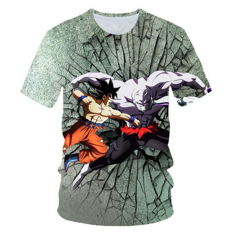 New Arrival Cool Goku Dragon Ball Z 3d T Shirt Summer Fashionable Short Sleeve Tee Tops Men Anime DBZ Harajuku T-Shirts Kid | Vimost Shop.