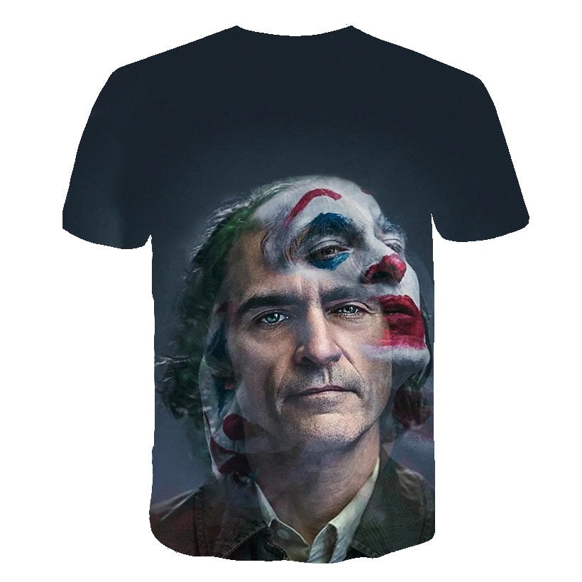 Hot Sale Clown T Shirt Men/women Joker Face 3D Printed Terror Fashion T-shirts Cool Character joker Harajuku Clothing | Vimost Shop.