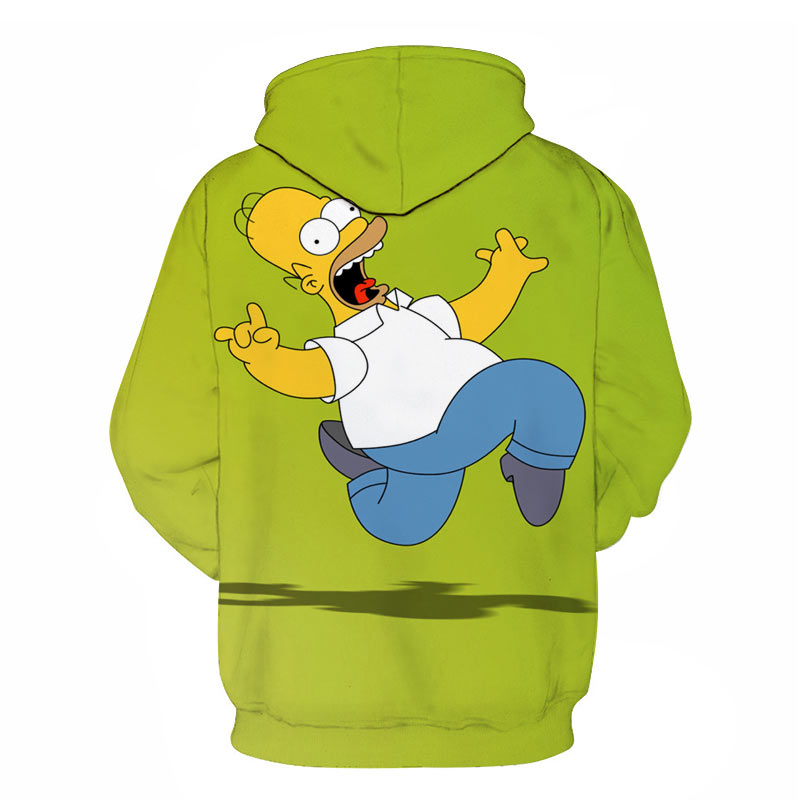 The Simpsons hoodies men women sweatshirts printed 3d hooded pullover hooded casual streetwear | Vimost Shop.