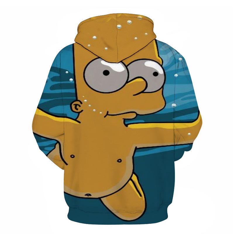 The Simpsons hoodies men women sweatshirts printed 3d hooded pullover hooded casual streetwear | Vimost Shop.