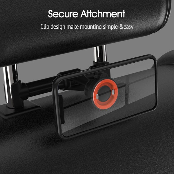 Universal Car Mobile Phones Holder Stand Rear Pillow 360 Rotation Car Back Seat Headrest Mount Holder For iPad Tablet PC Auto