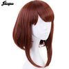 My Hero Academia OCHACO URARAKA Auburn Brown Short Straight Bob Synthetic Cosplay Wig Role Play Halloween Costume парик | Vimost Shop.