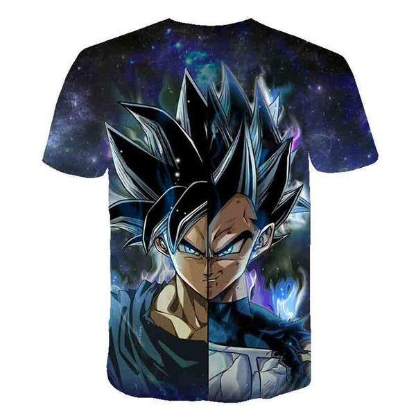 Dragon Ball Z Men's Summer T-shirts 3D Printing Super Saiyan Kid Black Zamasu Vegeta Jiren Dragonball T Shirt Tops Tees - Vimost Shop