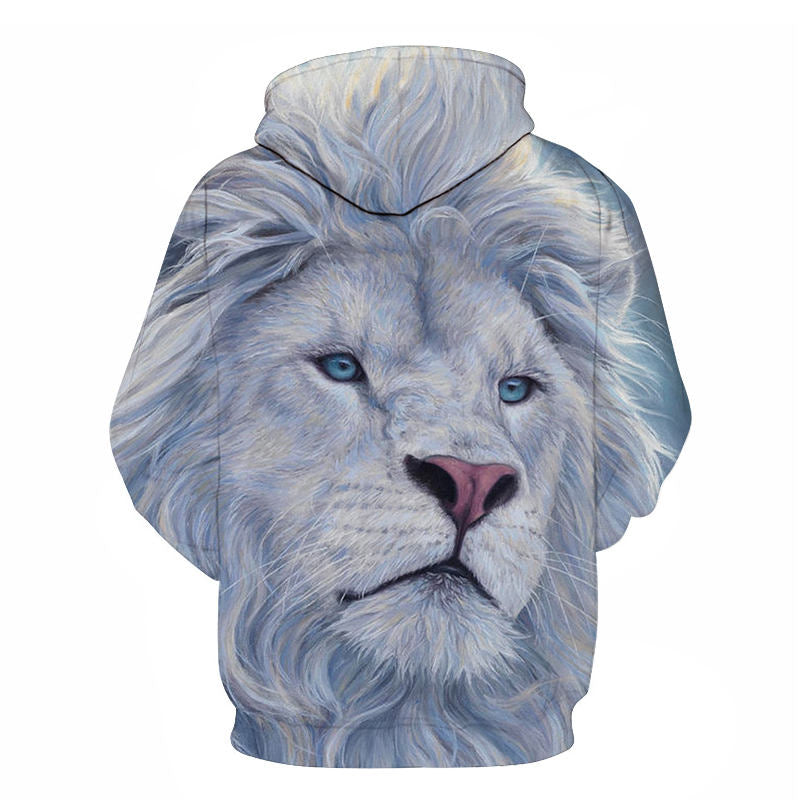 Novelty Flame Lion Hoodie Men's Animal Men's Clothing Flame Hoodie Sweatshirt Sweatshirt 3D Hoodie Sportswear Unisex clothing | Vimost Shop.