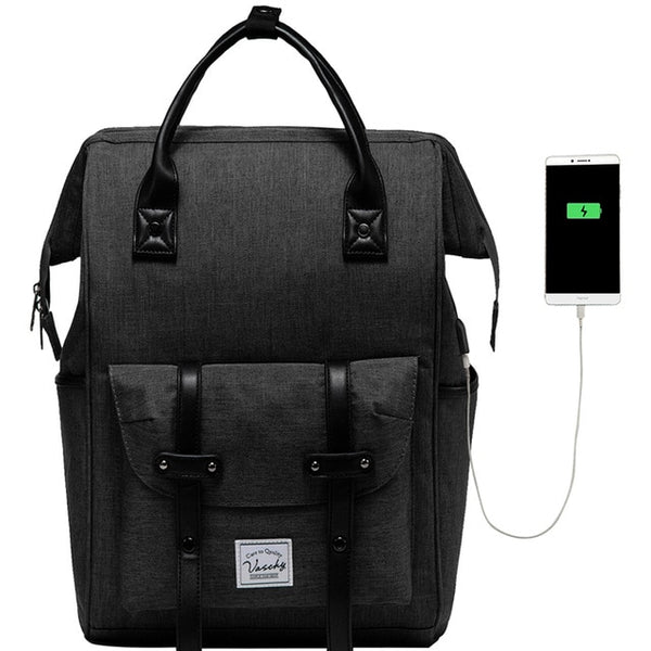 Men Backpack Anti Theft 15.6 Inch Laptop Backpack With USB Charger Women Travel Daypacks SchoolBag Teens Leisure Backpack | Vimost Shop.