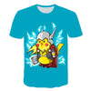 3D Movie Detective Pokemon Pikachu T-shirt For Boy/girl Tshirts Fashion Summer Casual Tees Anime Cute Cartoon Clothes | Vimost Shop.