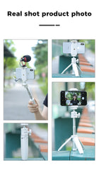 SLR Camera Smartphone Vlog Tripod Mini Portable Tripod with Cold Shoe Phone Mount for iPhone Android | Vimost Shop.