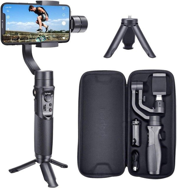 Mobile Plus Smartphone Gimbal Stabilizer for iPhone 11/11 Pro/Pro Max for Galaxy S10/Plus/S9 for Video Blogger | Vimost Shop.