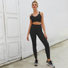 Women's Yoga Set Seamless Sportswear 2-Piece Gym Yoga Clothes Sports Bra + Leggings Running Wear Skinny Workout Set Suits | Vimost Shop.