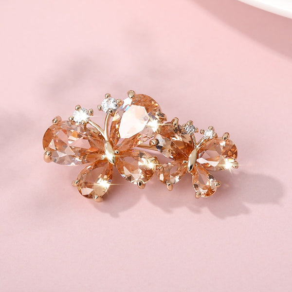 Delicate Insect Brooch Pins Butterfly Brooches For Women Cubic Zirconia Small Elegant Butterfly Pins Woman Luxury broche Jewelry | Vimost Shop.