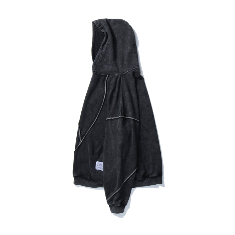 Men Streetwear Black Washed Hoodies Winter Sweatshirt Hip Hop Harajuku Pullover Oversize Hooded Dropshipping Suppliers | Vimost Shop.