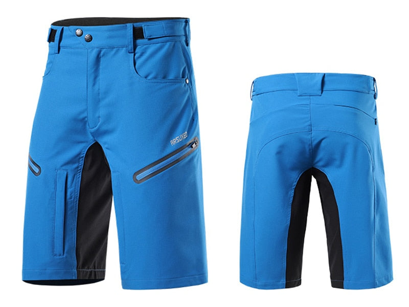 Men Cycling Shorts Loose Fit MTB Mountain Bike Shorts Outdoor Sports Hiking Downhill Bicycle Short Pants