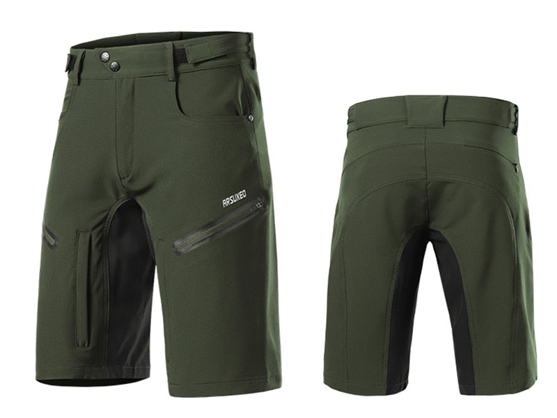 Men Cycling Shorts Loose Fit MTB Mountain Bike Shorts Outdoor Sports Hiking Downhill Bicycle Short Pants