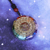 Orgonite Pendant Sri Yantra Necklace Sacred Geometry Chakra Energy Necklace Meditation Jewelry | Vimost Shop.