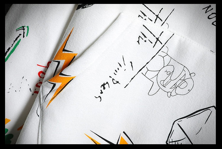 Men's Winter Hoodies Men Spring Anime Graffiti Sweatshirt Male Hip Hop Harajuku Japanese Streetwear Casual Hoodie Men | Vimost Shop.