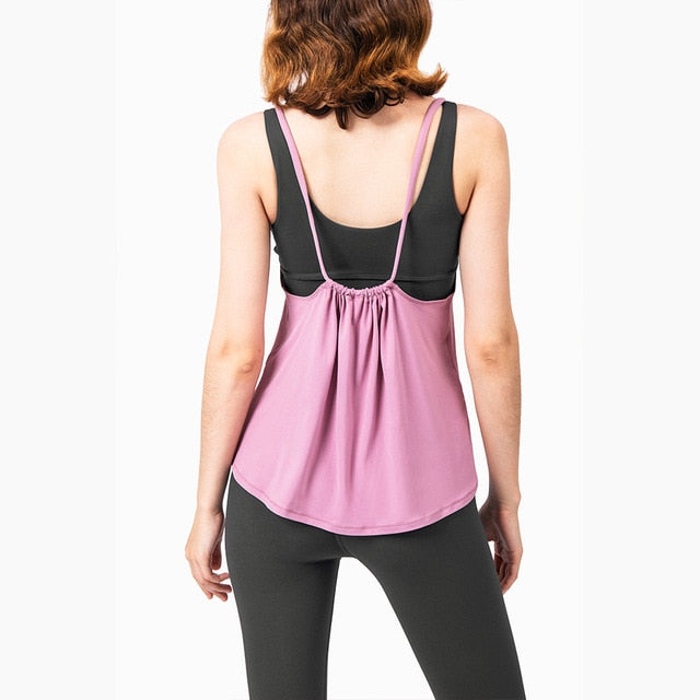 Loose Fit Workout Fitness Gym Athletic Tank Tops Women | Vimost Shop.