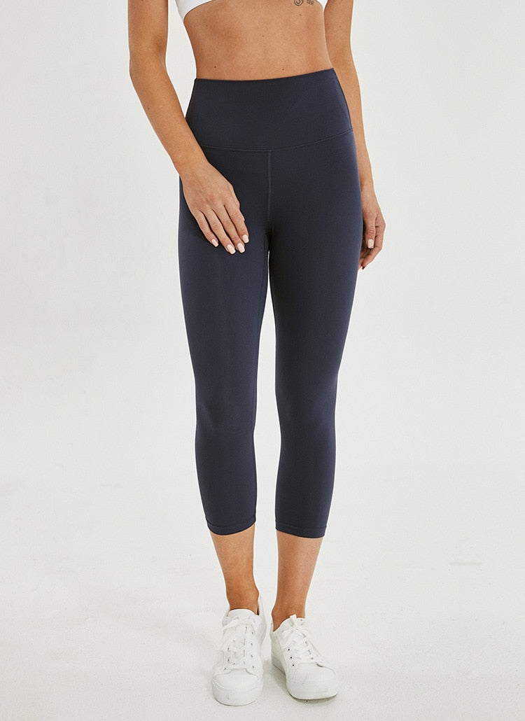 Quality Sports Leggings Yoga Cropped Pants Women's Buttock Lifting Running Fitness Pants Quick-Dry High Stretch Pocket | Vimost Shop.