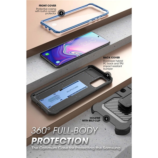 Samsung Galaxy S20 Plus Case / S20 Plus 5G Case (2020) UB Pro Full-Body Holster Cover WITH Built-in Screen Protector | Vimost Shop.