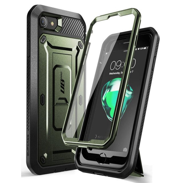 For iPhone SE 2020 Case For iPhone 7/8 Case UB Pro Rugged Holster Cover Case with Built-in Screen Protector & Kickstand | Vimost Shop.