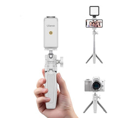 SLR Camera Smartphone Vlog Tripod Mini Portable Tripod with Cold Shoe Phone Mount for iPhone Android | Vimost Shop.