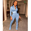 Women Splice Two Piece Set Tracksuit Fall Clothes Crop Top And Pants Sweat Suit Lounge Wear Outfits 2 Pcs Matching Sets | Vimost Shop.