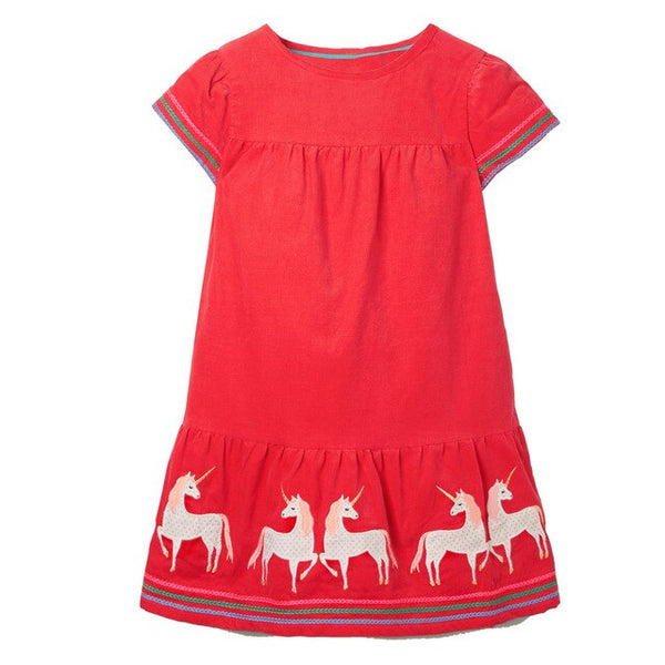 Animal Pattern Toddler Girl Dress Children New Fashion Kids Summer Dresses | Vimost Shop.