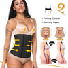 Women Body Shaper 100% Latex Waist Trainer Corset Shapewear Waist Cincher Tops Plus Size Women Girdle Slimming Black | Vimost Shop.