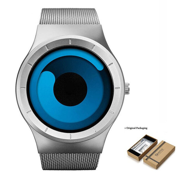 Top Brand Men's Quartz Watches Man Casual Stainless Steel Mesh Strap Quartz-Watch Fashion Male Clock Style | Vimost Shop.