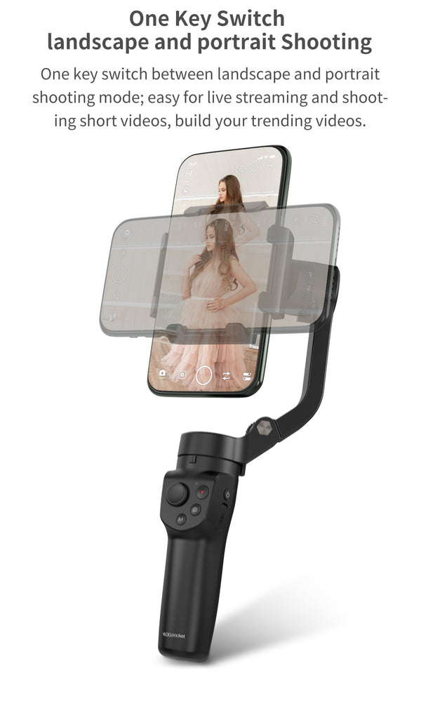 Official Vlog Pocket 2 MINI Handheld Smartphone Gimbal Stabilizer selfie stick for iPhone 11 XS XR 8 7, HUAWEI P30 pro | Vimost Shop.