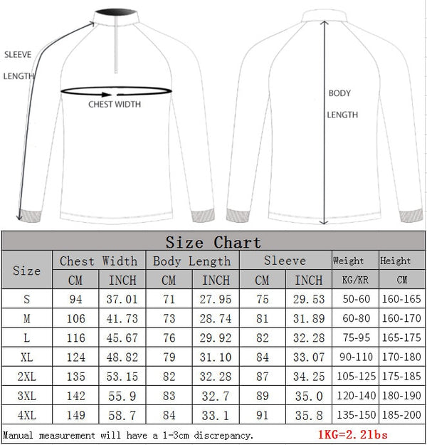 Fishing t-shirt men Long Sleeve Sun Protection ANTI-UV  personalize jersey for fishing quick dry breathable fishing shirts | Vimost Shop.