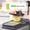 Multifunctional Vegetable Cutter Shredders Slicers Fruit Potato Peeler Carrot Grater Kitchen Accessories Basket Vegetable Slicer | Vimost Shop.