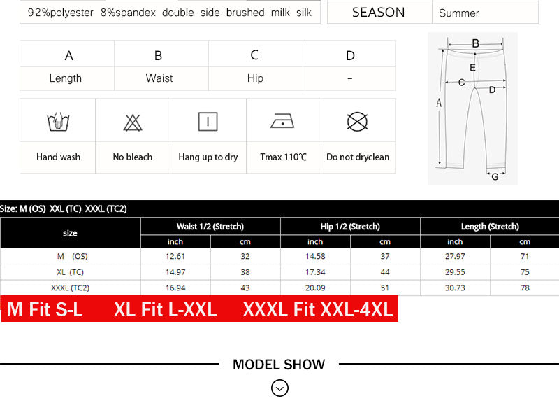 New High Elastic Capri Leggings High Waist Flowers Print Plus Size Mid-Calf 3/4 Stretch Women Leggings for Summer | Vimost Shop.