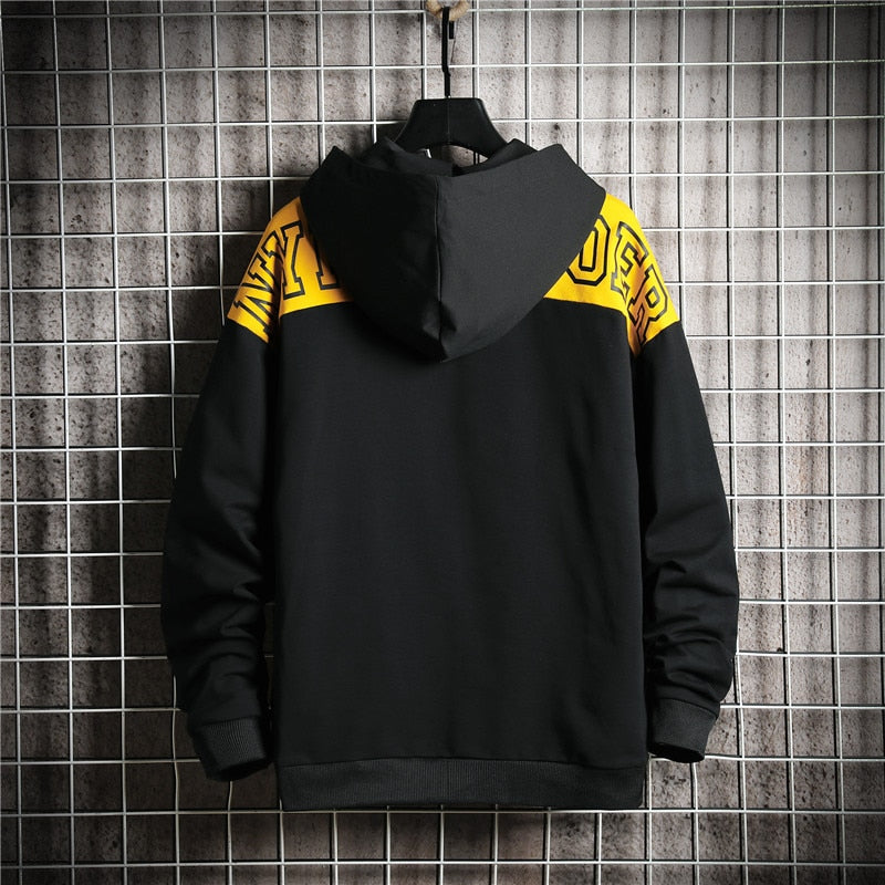 Winter Fashion Loose Men's Hoodies Tooling Hip Hop Sweatshirt Male Harajuku Japanese Streetwear Hoodie Men | Vimost Shop.