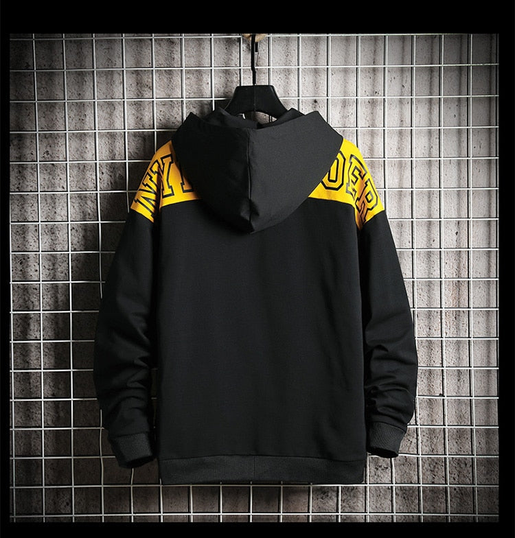 Winter Fashion Loose Men's Hoodies Tooling Hip Hop Sweatshirt Male Harajuku Japanese Streetwear Hoodie Men | Vimost Shop.