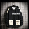Winter Fashion Loose Men's Hoodies Tooling Hip Hop Sweatshirt Male Harajuku Japanese Streetwear Hoodie Men | Vimost Shop.