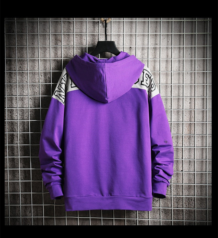 Winter Fashion Loose Men's Hoodies Tooling Hip Hop Sweatshirt Male Harajuku Japanese Streetwear Hoodie Men | Vimost Shop.
