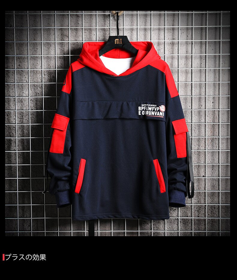 Hip Hop Hoodies Men New Autumn Fashion Skateboards Casual Sweatshirt Male Japanese Harajuku Streetwear Men Hoodie | Vimost Shop.