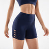 Side Cross Strap Fitness Sport Shorts Women High Waist Hip Up Training Gym Shorts Anti-sweat Jogger Yoga Shorts S-XL