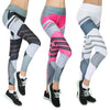 Leggings Sport Women Fitness Workout Push Up Patchwork Digital Print Thread Pants And Hips High Waist Thread Pants Leggings | Vimost Shop.