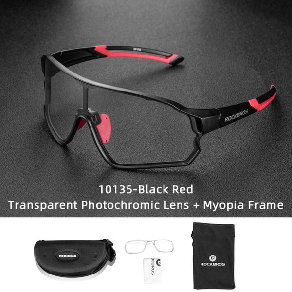 Photochromic Cycling Glasses Bike Bicycle Glasses Sports Men's Sunglasses MTB Road Cycling Eyewear Protection Goggles | Vimost Shop.